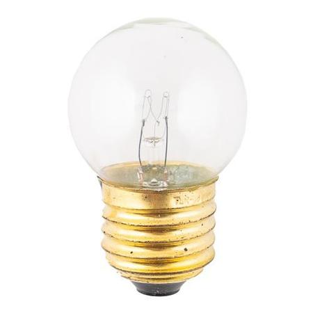 COMMERCIAL 7.5W Miniature Incandescent Light Bulb, PK25 203B7.5G12.5/C